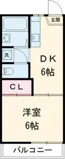 フォーブル奥沢【1階】の間取り