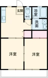 ディアコート松【2階】の間取り