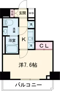 ラフィスタときわ台【0402号室】の間取り