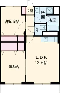 ボア・ソルテⅡ【1階】の間取り
