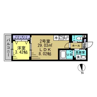 TKP新松戸Ⅰ【3階】の間取り