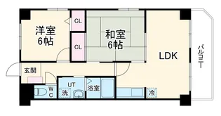 ロイヤルアネックス【2階】の間取り