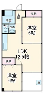 第一岐阜県ビル【7階】の間取り