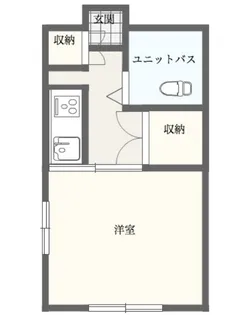 メゾンオーキスC【1階】の間取り