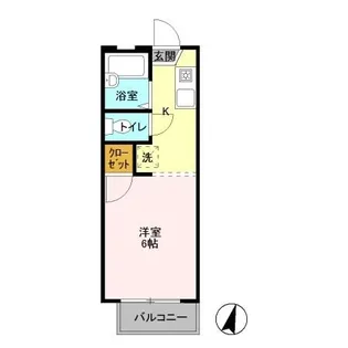 パルサイエンス【2階】の間取り