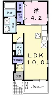 サニーコート【102号室】の間取り