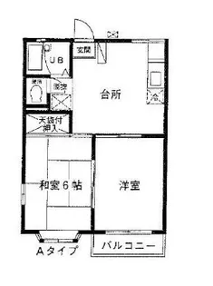 エクセル矢部【1階】の間取り