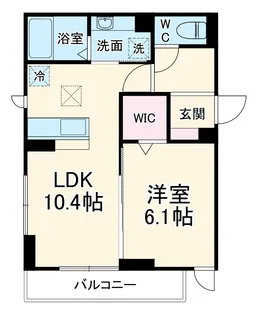 D Paina 小机町【1階】の間取り