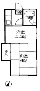 TYコーポ【2階】の間取り