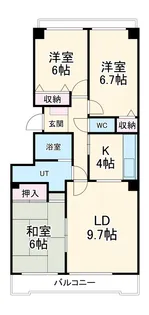 ラ・ヴィレット城屋敷【2階】の間取り