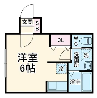 Ohana【1階】の間取り