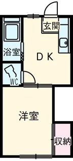 フォーベル伊勢原【01010号室】の間取り