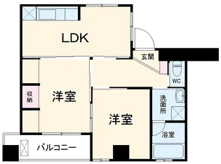 ピアビル【6階】の間取り