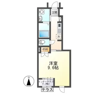 ブルゴーニュ【1階】の間取り