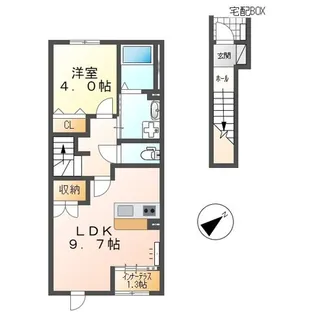 ツバメゾン【2階】の間取り