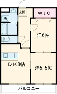 アニヴェルセル【402号室】の間取り