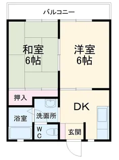 ディアスSK【2階】の間取り