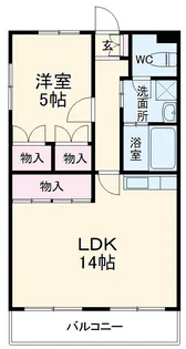 エル・ミオーレ【102号室】の間取り