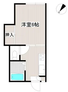 新日本パレス【1階】の間取り