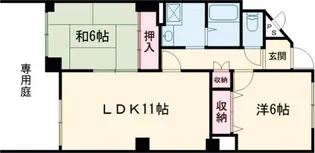 サンフローラ【103号室】の間取り