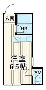 ユナイト白楽ピーターズの杜【2階】の間取り