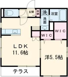 PAUL MAISON【1階】の間取り