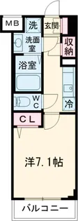 クレヴィスタ大塚【2階】の間取り