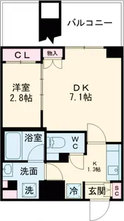 プラート宮坂【5階】の間取り