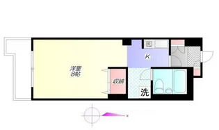 ラ・プラージュⅤ【3階】の間取り