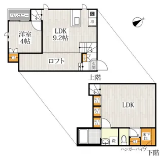 CB柏KAJIN【1階】の間取り
