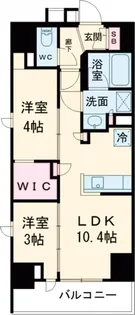 リビオメゾン東池袋【0205号室】の間取り