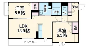 シャーメゾンセレジェイラ【3階】の間取り