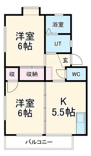 OASIS SATONAKA B棟【205号室】の間取り