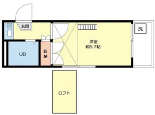 ラ・フェーヴ壱番館【1階】の間取り