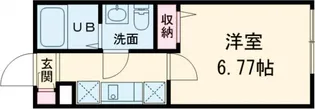 ボルテックス中野本町【1階】の間取り