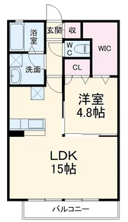 センチュリーハイムⅦ【103号室】の間取り