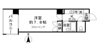 Tiara AOBADAI【6階】の間取り