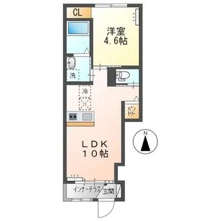 サンフィット【1階】の間取り