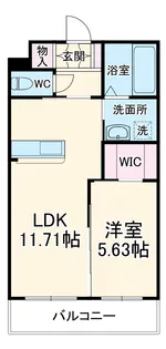 ロイヤルシティ泉Ⅱ【305号室】の間取り