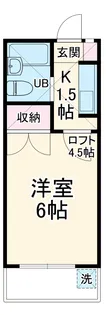 メゾン鎌ケ谷B【1階】の間取り