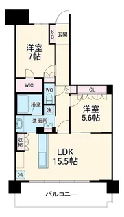一条レジデンス西伊場【3階】の間取り