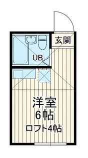 ユナイト井土ヶ谷ロレンツォの杜【106号室】の間取り