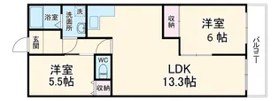 森彦第三コーポラス【301号室】の間取り