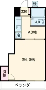 イズミ第二【3階】の間取り
