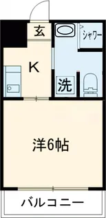 東陽レンタカービル【306号室】の間取り