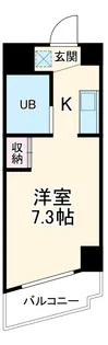 リアライズ伝馬【8階】の間取り