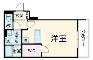 ファーストガーデン相武台【201号室】の間取り
