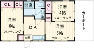 メゾン・ド・グラース【101号室】の間取り