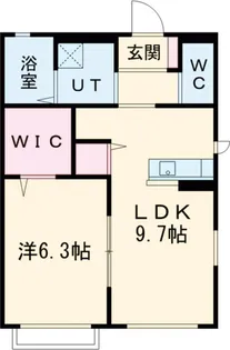 コリン・ソリア【1階】の間取り