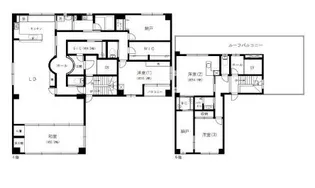 ドエル幸容【401号室】の間取り
